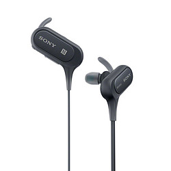 索尼（SONY）重低音无线蓝牙运动耳机 MDR-XB50BS 红色