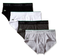 LACOSTE Essentials 男士内裤（4条装）