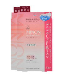 MINON 氨基酸保湿弹性滋润面膜 4片*2盒 