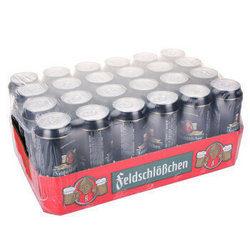 feldschlößchen 福德堡 黑啤酒 500ml*24听