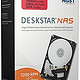  HGST 日立 Deskstar 6TB NAS 硬盘7200转 SATA3 128MB缓存 3.5英寸　