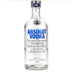 Absolut Vodka 绝对伏特加 原味 伏特加酒 700ml