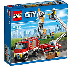 LEGO 乐高 City城市系列 重型消防车 60111
