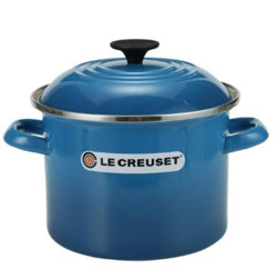 Le Creuset  酷彩 珐琅钢深炖锅 N4100  马赛蓝6qt