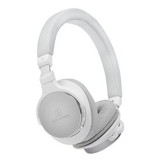 audio-technica 铁三角 ATH-SR5BT 耳罩式头戴式 蓝牙耳机 白色