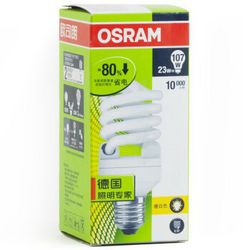 OSRAM 欧司朗 T2迷你全螺旋型节能灯 23W 暖白色 E27