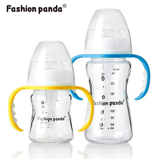 Fashion Panda 彩色熊猫 婴儿奶瓶 240mL