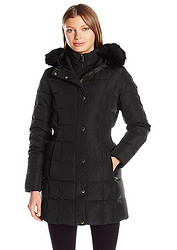 Calvin Klein Down Puffer with Waist Detail 女士羽绒外套