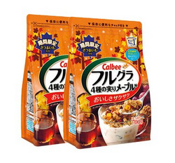 Calbee 卡乐比 枫糖口味早餐冲饮燕麦片 700克/袋 2袋装