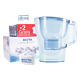 BRITA 碧然德 Aluna系列 3.5升 滤水壶（1壶9芯）*2套+ 8只装 Maxtra 滤芯