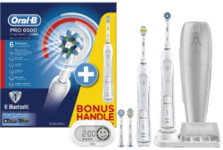 BRAUN 博朗 Oral-B 欧乐-B Pro 6500 蓝牙电动牙刷 2支装 