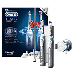 BRAUN 博朗 Oral-B Genius 8900 智能电动牙刷套装（两支装）+凑单品