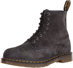 Dr. Martens Men's 1460 Soft Buck Combat Boot