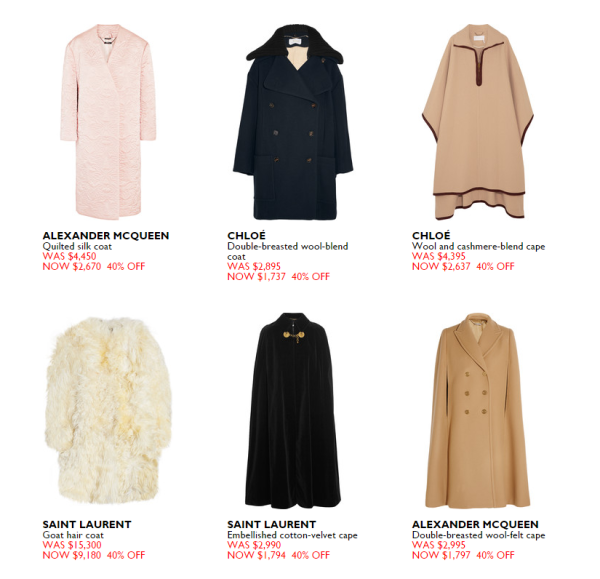 NET-A-PORTER.COM 全场服饰鞋包活动