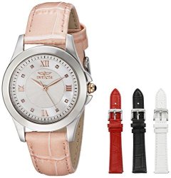 Invicta 12544 Angel Stainless Steel 女士时装表+表带 