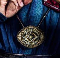 时间宝石？：Doctor Strange 奇异博士 同款项链 Eye of Agamotto 阿戈摩托之眼