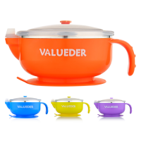 VALUEDER 威仑帝尔 宝宝不锈钢保温碗单个装