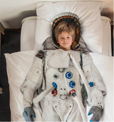 Snurk 荷兰进口精梳棉被罩枕套 宇航员系列
