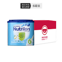 Nutrilon 诺优能 婴幼儿奶粉 6段(3岁以上) 400g*6罐