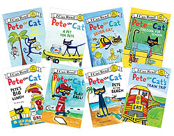 《Pete the Cat 皮特猫 I CAN READ系列》（8册套装）