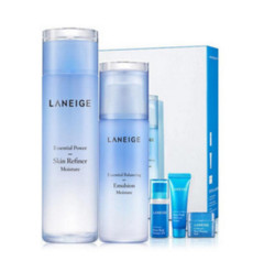 LANEIGE 兰芝 水衡透润水乳套装（精华水200ml+保湿乳120ml）（赠 精华露(特润)5ml+乳霜10ml+睡眠面膜15ml+清洁3件套）