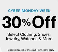 狂欢继续：美国亚马逊 Cyber Monday 精选服饰鞋包/钟表首饰