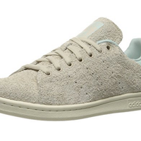 阿迪达斯 阿迪达斯 adidas Stan Smith 女士休闲运动鞋 S32261 透明/棕色/透明/棕色/蒸气绿色织物 42