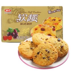 广合软趣 软式甜饼 樱桃红提口味 80g*2件
