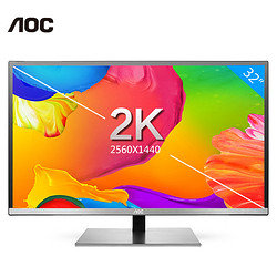 AOC 冠捷 Q3277VQE 32英寸 2K液晶显示器