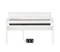 KORG 科音 LP-180 BK 数码钢琴套装（数码钢琴+琴架+三踏板）白色
