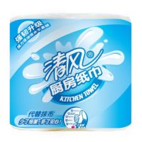 清风 厨房用纸 75张纸巾*2卷*2件