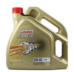 CASTROL 嘉实多 极护 Edge 0W-40 A3/B4 4L装合成机油