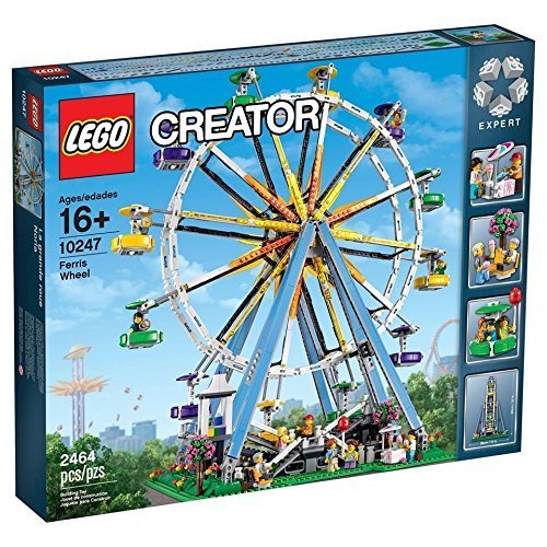 LEGO 乐高 10247 Ferris Wheel 摩天轮 附电动改装