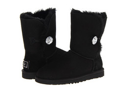 UGG australia Bailey Button Bling 女士雪地靴