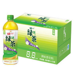 移动端：统一 绿茶 500ml*15瓶 茶饮料 整箱装