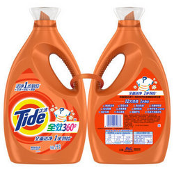 Tide 汰渍 全效360度洁雅百合香型洗衣液3kg*2/瓶