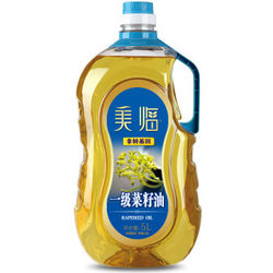 【京东超市】美临 一级菜籽油 一级压榨 非转基因食用油 5L （新老包装随机发放）