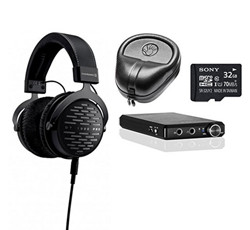 beyerdynamic 拜亚动力 DT1990pro 开放式头戴式耳机+Fiio E12 耳机放大器