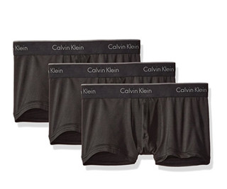 Calvin Klein Microfiber 男士平角内裤 3条装