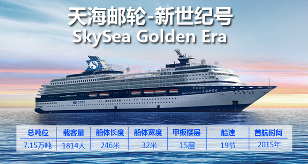 海上戏曲节 天海邮轮·新世纪号 5天4晚 上海往返济州岛+福冈
