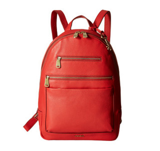 Fossil Piper Backpack 女士真皮双肩包