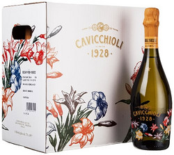 CAVICCHIOLI 卡维留里 意大利之花甜型起泡葡萄酒750ml*6支