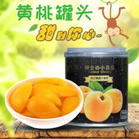 农夫乡情 黄桃罐头 312g*6罐