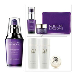 COSME DECORTE 黛珂 肌底保湿精华美容液 60ml+15ml+AQMW水乳 50ml+50ml（含赠品）