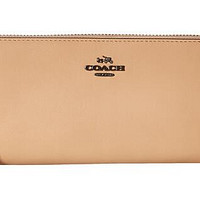 COACH 蔻驰 Smooth Slim Accordian Zip 女士钱包