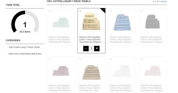 THE HUT 剁手星期一促销 RESTMOR 埃及棉7件套毛巾+LF神秘美妆礼盒 