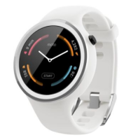 新低价: MOTOROLA 摩托罗拉 Moto 360运动版 智能手表 白色