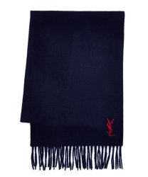 YVES SAINT LAURENT 羊毛围巾（3色可选）