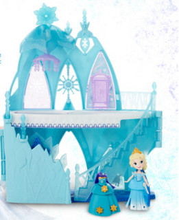 Hasbro 孩之宝 Disney 冰雪奇缘艾莎冰雪城堡套装 B5197AW00