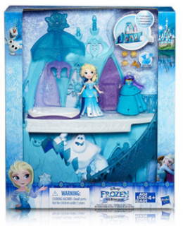 Hasbro 孩之宝 Disney 冰雪奇缘艾莎冰雪城堡套装 B5197AW00